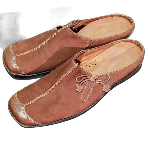 NATURALIZER Leather & Suede Ortho Shoes (Size 9M) - Picture 4 of 9